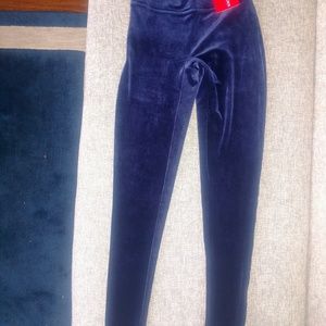Spanx Velvet Legging Navy New M